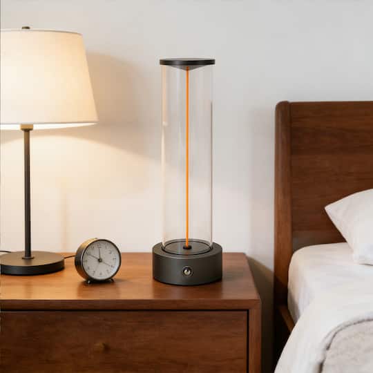 Black LED Touch Lantern by Ashland®